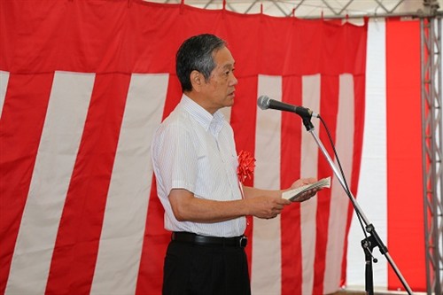祈願祭挨拶